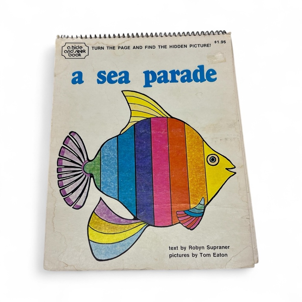 A Sea Parade Vintage Hide and Seek Book by Robyn Supraner